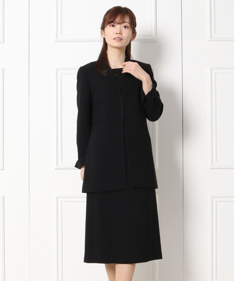 【美品】東京ソワール ブラックフォーマルセット 礼服 ワンピース