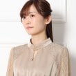 トウキョウソワール(東京ソワール)の東京ソワール フラワーレースデザインドレス 【結婚式・ゲストドレス・パーティードレス】9