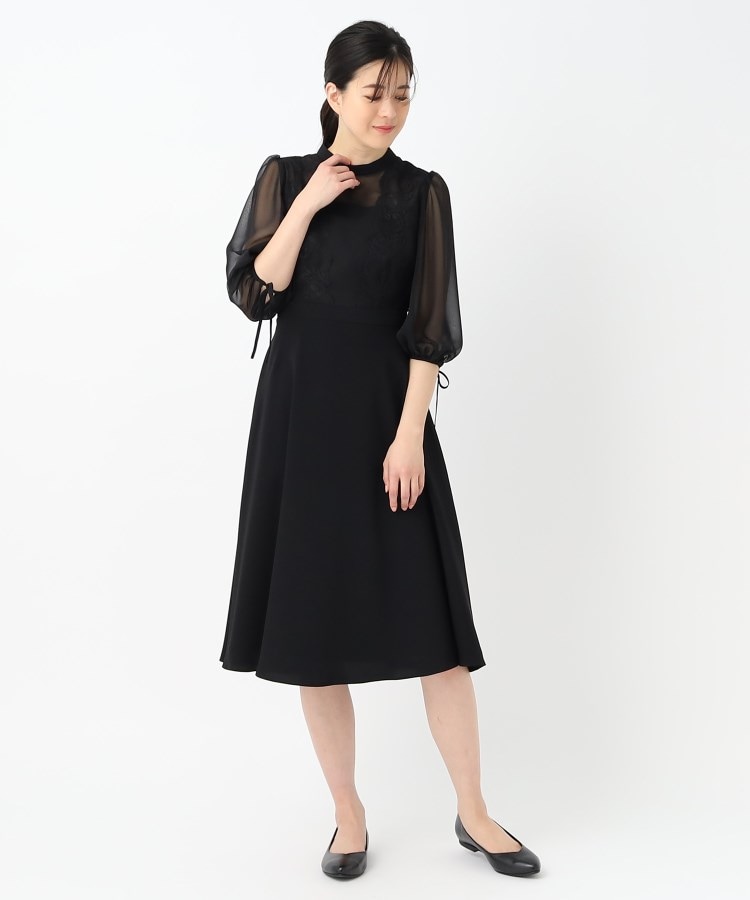 東京ソワール ボタニカルレースデザインワンピース 【結婚式 東京ソワール ボタニカルレースデザインワンピース 【結婚式