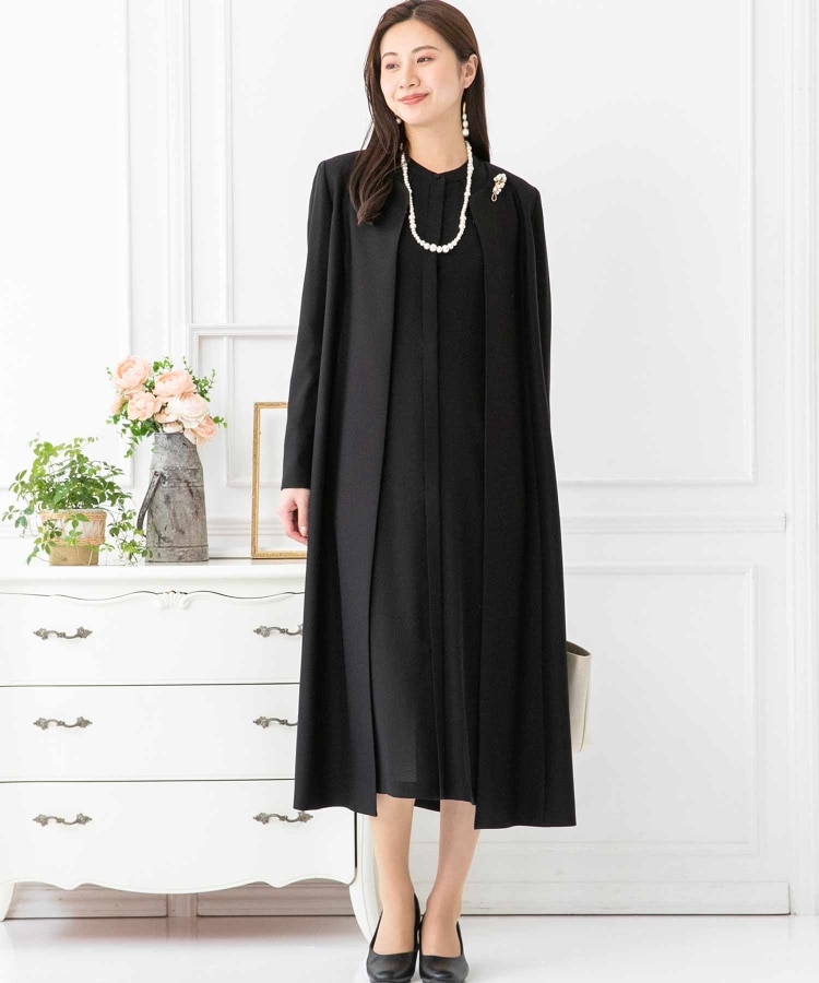 専用　新品♡【TOKYO SOIR】東京ソワール　シースルー　ロング　ジャケット