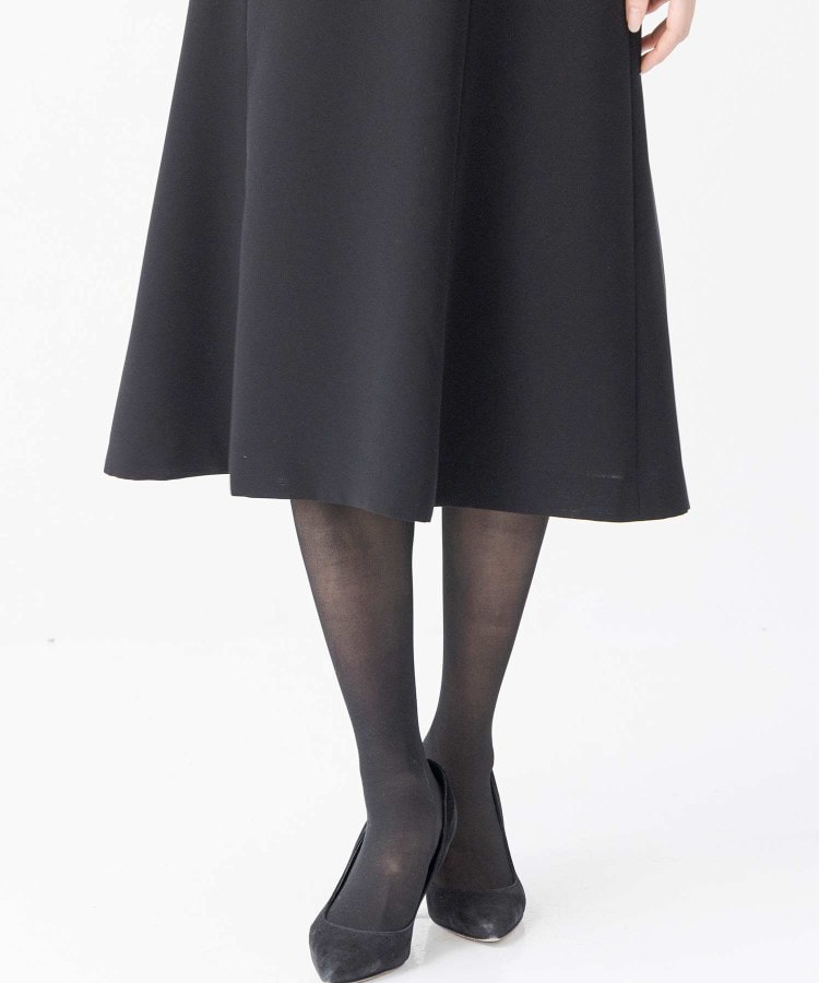 INDIVI ジャケット+前開きロングワンピース 2点セット 【喪服 INDIVI ジャケット+前開きロングワンピース 2点セット 【喪服