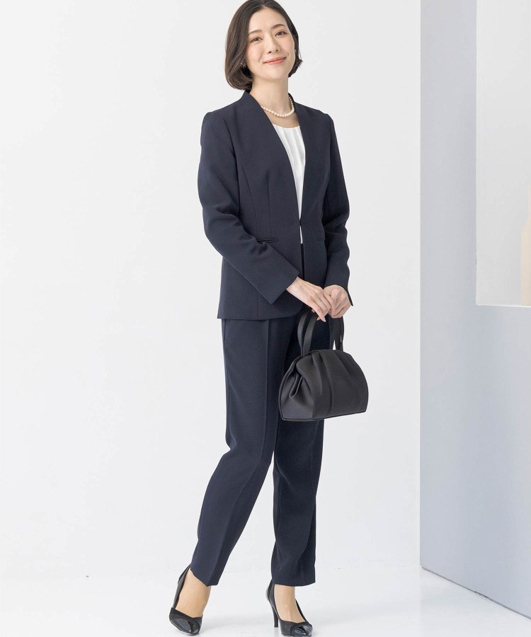 東京ソワール ジャケット&ブラウス&パンツ セレモニー3点 東京ソワール ジャケット&ブラウス&パンツ セレモニー3点