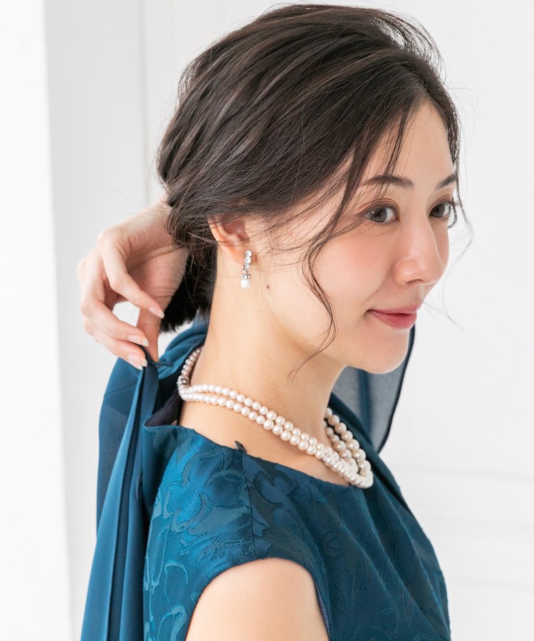 東京ソワール 前開き ケープ付き前開きのロングドレス【結婚式 東京ソワール 前開き ケープ付き前開きのロングドレス【結婚式