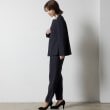 トウキョウソワール(東京ソワール)の東京ソワール 洗える｜ペプラムジャケット＆美脚テーパードのパンツ 2点セット【学校行事・卒入学式・結婚式・七五三】3
