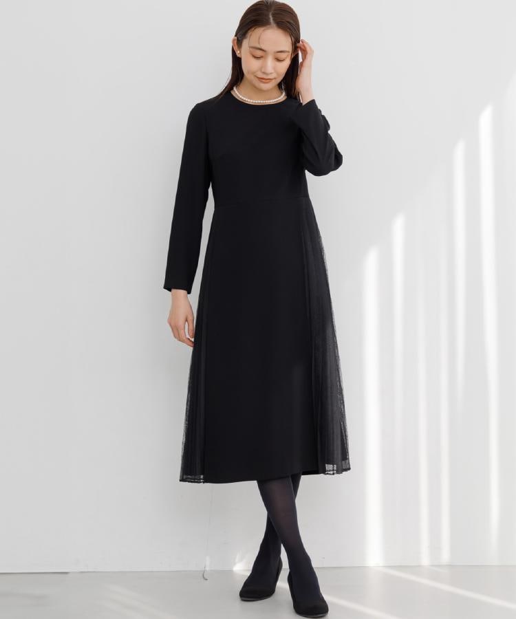 東京ソワール INDIVI ジャケット＋サイドプリーツワンピースの2