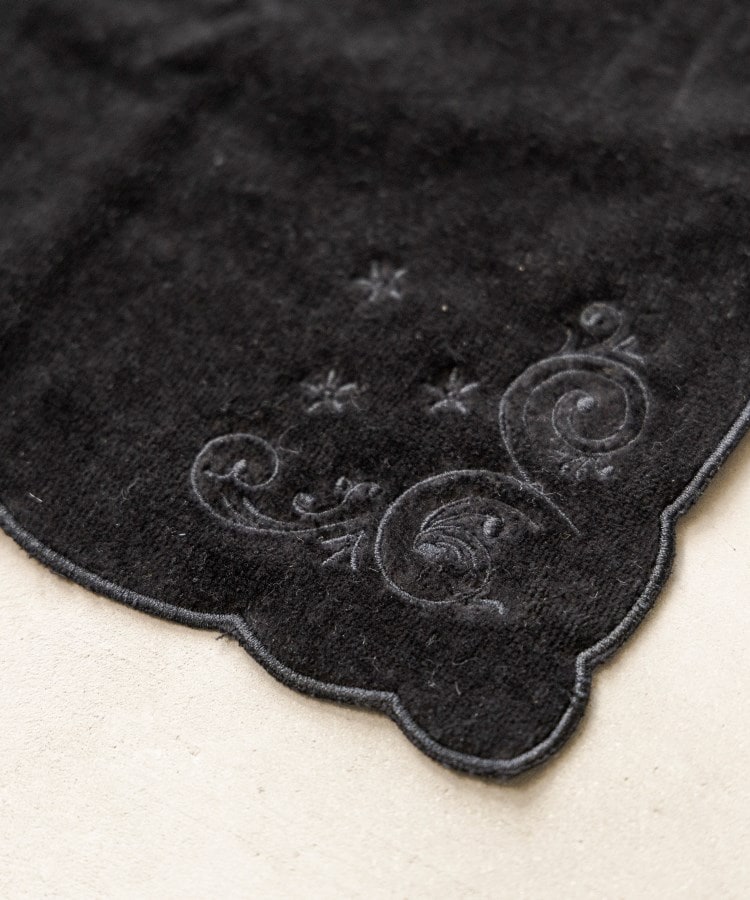 トウキョウソワール(東京ソワール)のスカラップの刺繍入りタオルハンカチ【喪服・礼服・ブラックフォーマル・セレモニー・学校行事】4