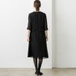 トウキョウソワール(東京ソワール)の【洗える】ペプラム付きジョーゼットワンピース【喪服・礼服・ブラックフォーマル】8