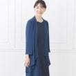 トウキョウソワール(東京ソワール)の長めのカバーアップ付きセミロングワンピース【結婚式・披露宴・ゲストドレス・マザードレス・パーティードレス】4