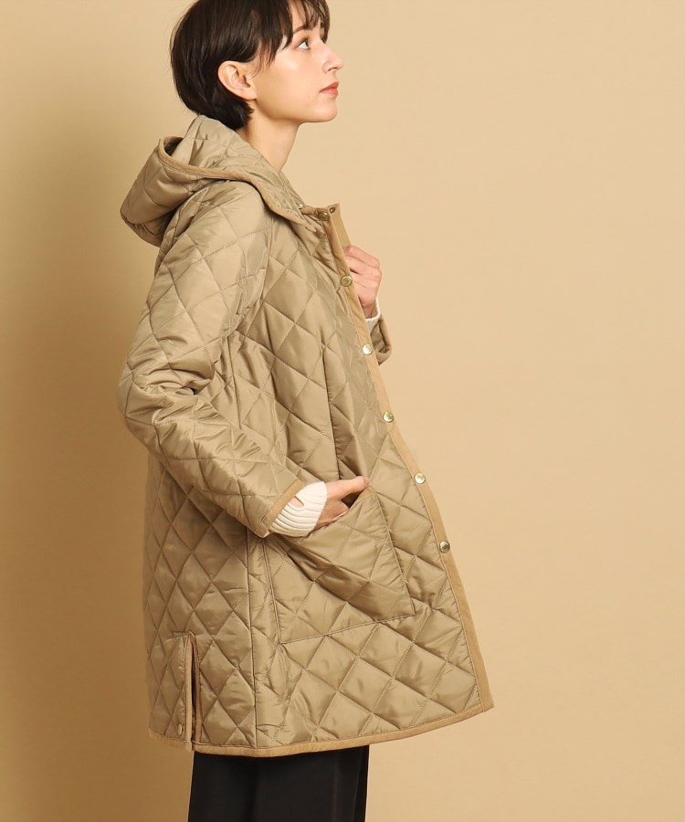 デッサン(レディース)(Dessin(Ladies))の【フード取り外し可】Traditional weatherwear（トラディショナル ウェザーウェア）ミドルコート2