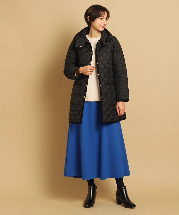 デッサン(レディース)(Dessin(Ladies))の【フード取り外し可】Traditional weatherwear（トラディショナル ウェザーウェア）ミドルコート4