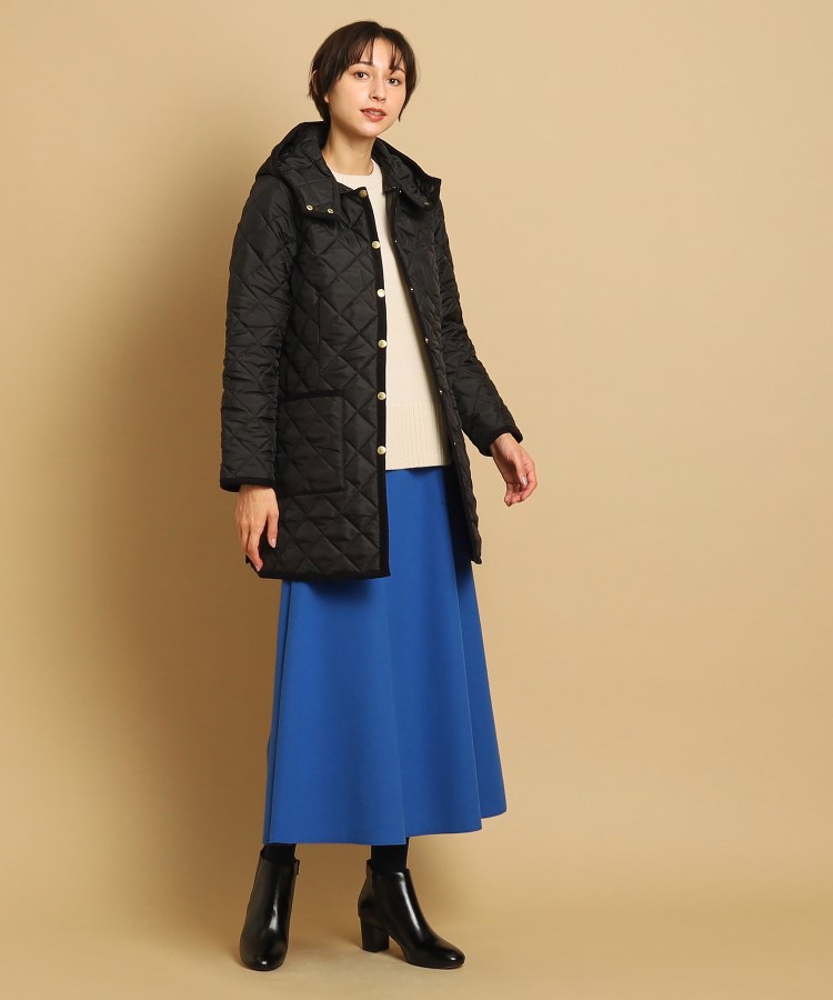 デッサン(レディース)(Dessin(Ladies))の【フード取り外し可】Traditional weatherwear（トラディショナル ウェザーウェア）ミドルコート5