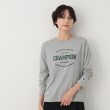 デッサン(レディース)(Dessin(Ladies))の◆Champion（チャンピオン）ロングスリーブTシャツ グレー(012)