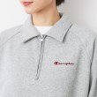デッサン(レディース)(Dessin(Ladies))の◆Champion（チャンピオン）ハーフジップスウェット12