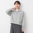デッサン(レディース)(Dessin(Ladies))の◆Champion（チャンピオン）ハーフジップスウェット グレー(012)