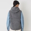 デッサン(レディース)(Dessin(Ladies))の◆Gymphlex（ジムフレックス）フード付きボアベスト15