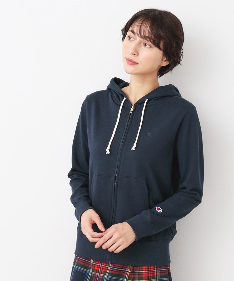 デッサン(レディース)(Dessin(Ladies))の◆Champion（チャンピオン） ジップフーデッドスウェットパーカー7