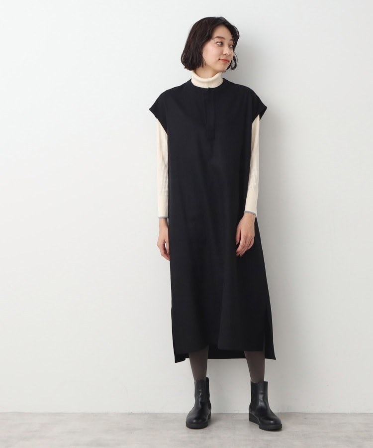 ◇Le glazik(ルグラジック)フランネル スキッパーワンピース ◇Le glazik(ルグラジック)フランネル スキッパーワンピース