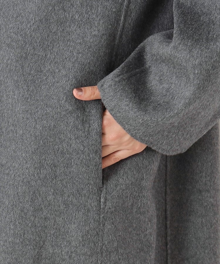 ◇le glazik(ルグラジック) ウール混ダブルフェイスコート ◇le glazik(ルグラジック) ウール混ダブルフェイスコート