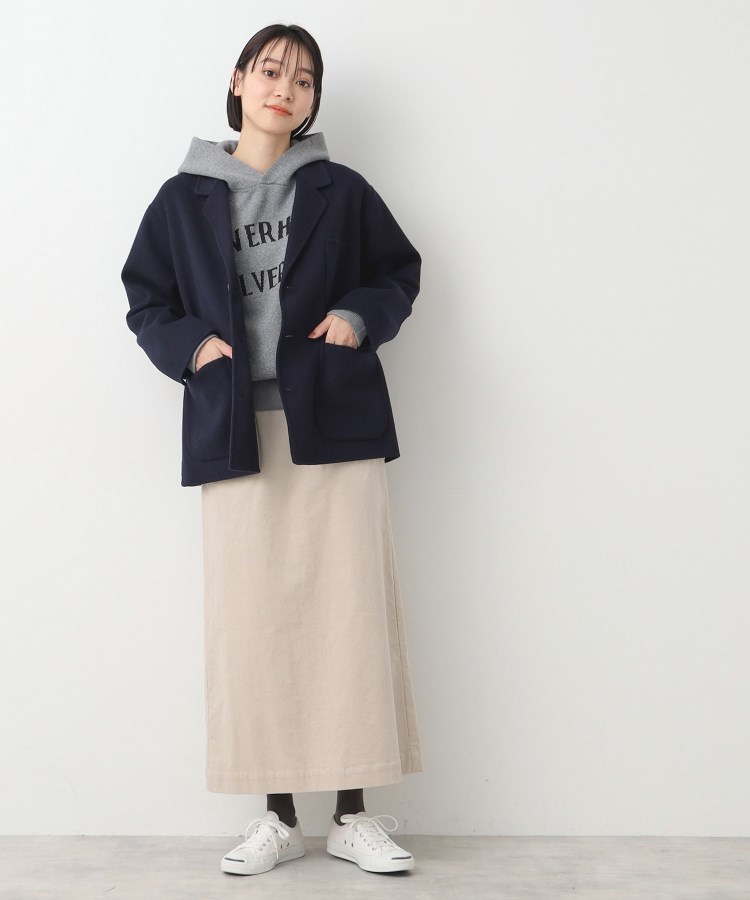 ◇Le glazik(ルグラジック) ウールダブルフェイスジャケット ◇Le glazik(ルグラジック) ウールダブルフェイスジャケット