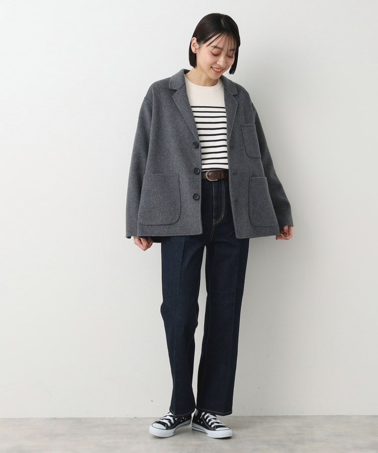◇Le glazik(ルグラジック) ウールダブルフェイスジャケット ◇Le glazik(ルグラジック) ウールダブルフェイスジャケット