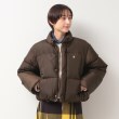 デッサン(レディース)(Dessin(Ladies))の◆Gymphlex（ジムフレックス）スタンドカラー ショート丈 ダウンジャケット ブラウン(044)