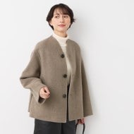 ◇Le glazik(ルグラジック) ウールリバー ジャケット(ノー ◇Le glazik(ルグラジック) ウールリバー ジャケット(ノー