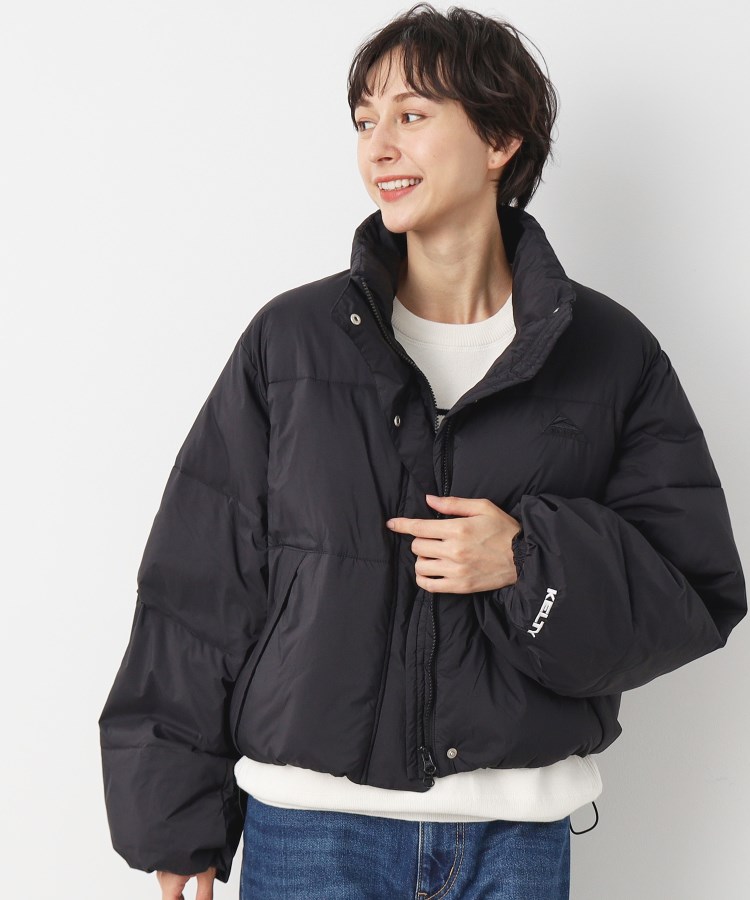 デッサン(レディース)(Dessin(Ladies))の◆KELTY（ケルティ）インサレーション クロップド ショート丈中綿ジャケット ブラック(019)