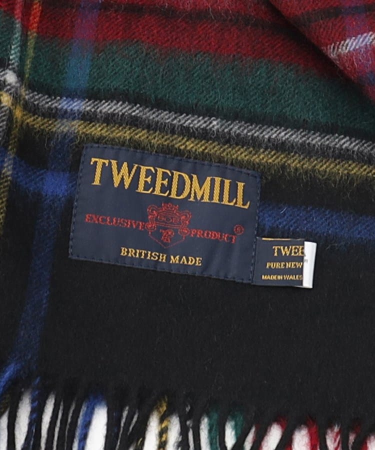 デッサン(レディース)(Dessin(Ladies))の◆TWEEDMILL(ツイードミル) チェックマフラー48cm5