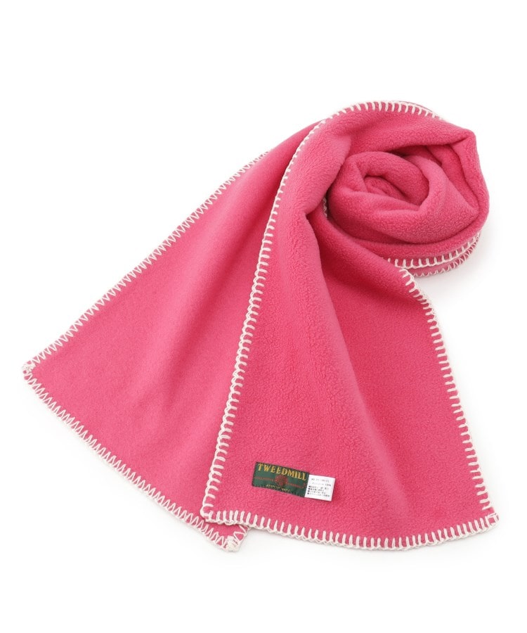 デッサン(レディース)(Dessin(Ladies))の◆TWEEDMILL(ツイードミル) フリースマフラー ピンク(071)