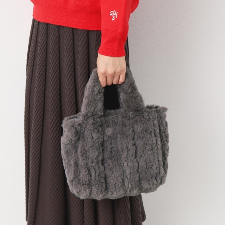 デッサン(レディース)(Dessin(Ladies))の◆2WAYファーミニトート トートバッグ