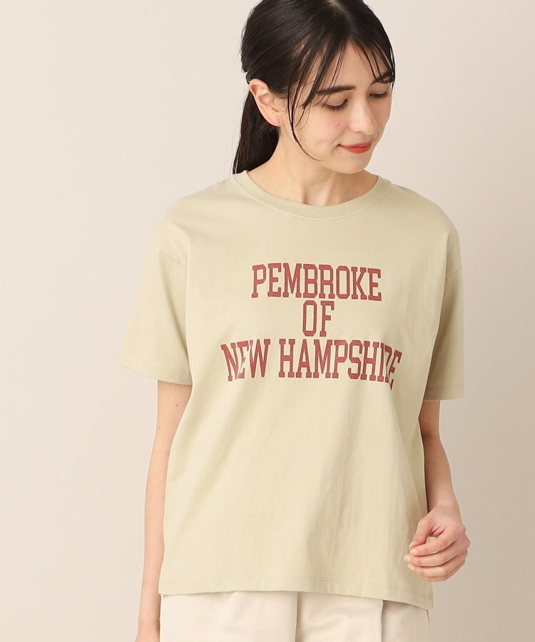 デッサン(レディース)(Dessin(Ladies))の◆Champion（チャンピオン）ショートスリーブTシャツ ベージュ(052)