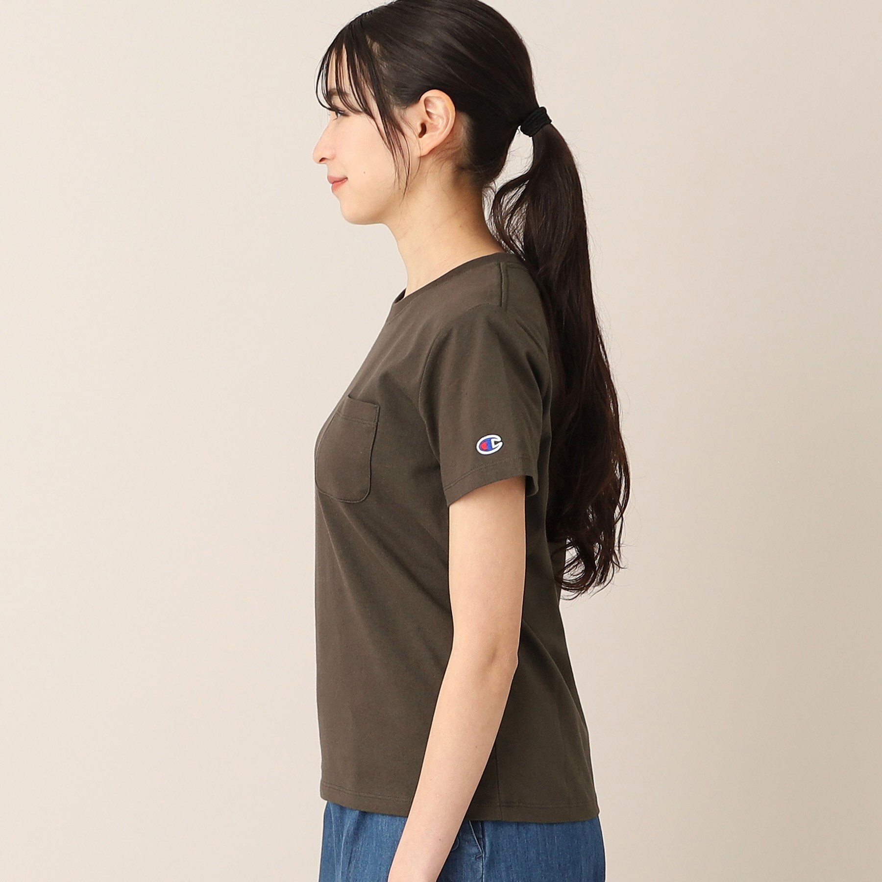 デッサン(レディース)(Dessin(Ladies))の◆Champion（チャンピオン）ショートスリーブポケットTシャツ18