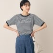 デッサン(レディース)(Dessin(Ladies))の◆STAR＆STRIPE（スターアンドストライプス）リンガーストライプTシャツ10