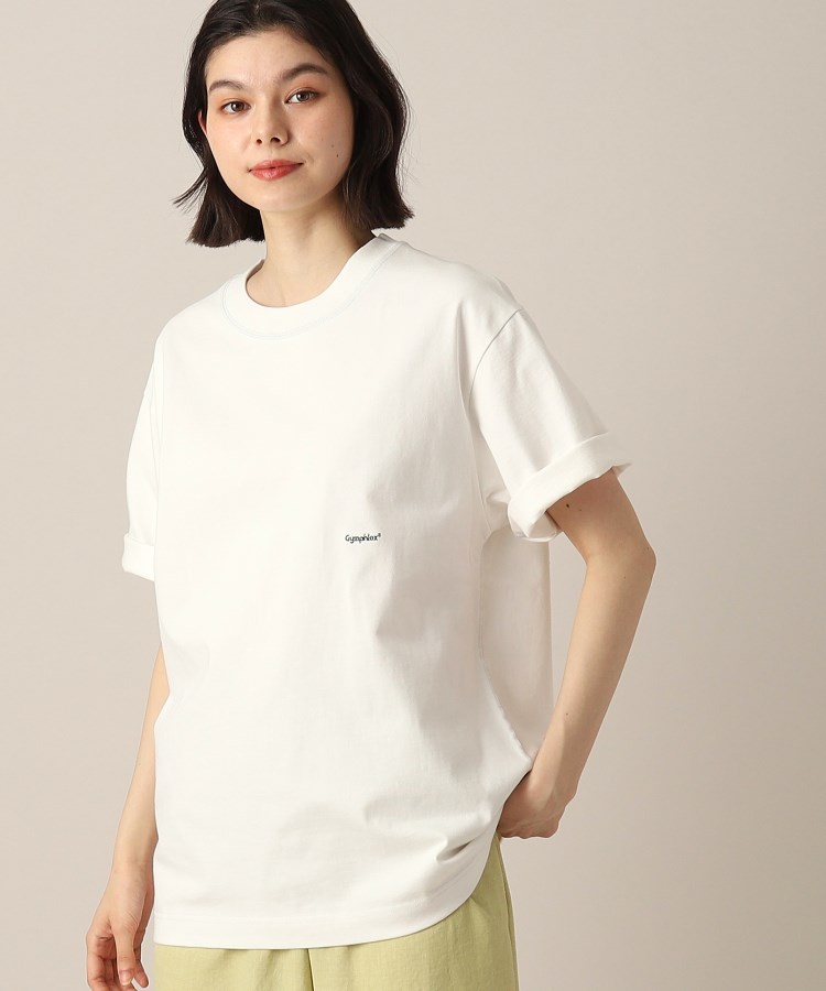 デッサン(レディース)(Dessin(Ladies))の◆Gymphlex（ジムフレックス）HEAVY WEIGHT JERSEY Tシャツ オフホワイト(003)