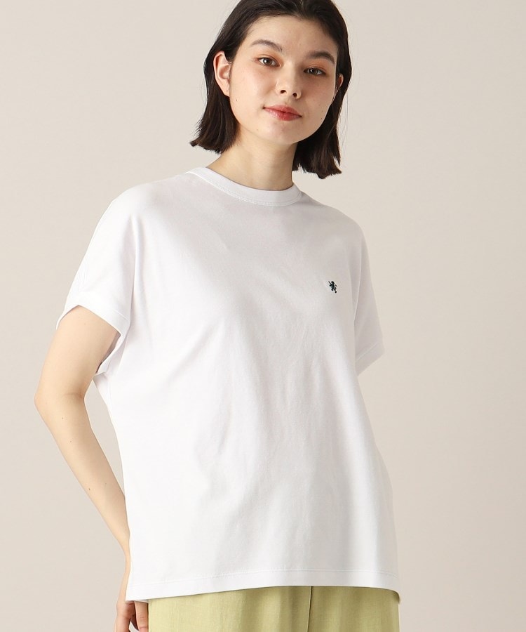 デッサン(レディース)(Dessin(Ladies))の◆Gymphlex（ジムフレックス）Crew Neck Sleeveless ホワイト(001)