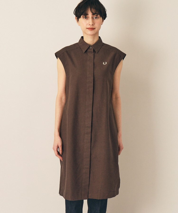 デッサン(レディース)(Dessin(Ladies))の◆FRED PERRY（フレッドペリー）スリーブレスシャツドレス5