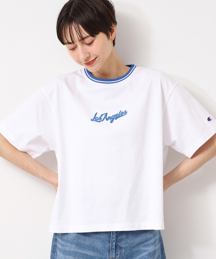デッサン(レディース)(Dessin(Ladies))の◆Champion（チャンピオン）ボックスシルエットロゴTシャツ1