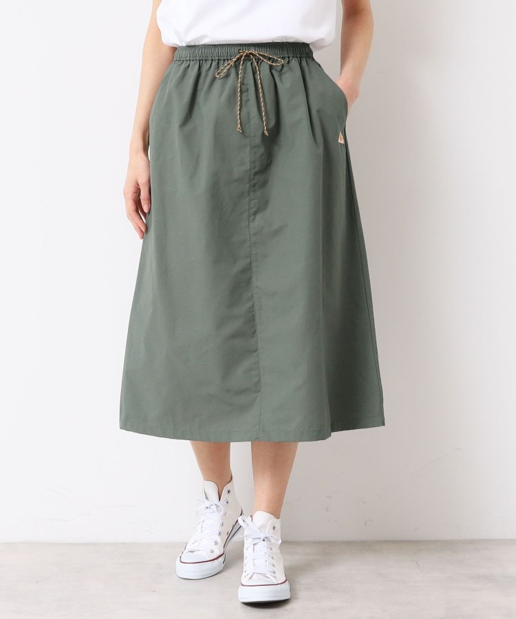 デッサン(レディース)(Dessin(Ladies))の◆KELTY（ケルティ）綿ナイロンスカート オリーブグリーン(026)