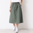 デッサン(レディース)(Dessin(Ladies))の◆KELTY（ケルティ）綿ナイロンスカート オリーブグリーン(026)