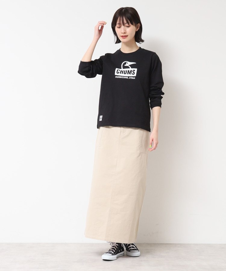 デッサン(レディース)(Dessin(Ladies))の◆CHUMS（チャムス）ブービーフェイスロングTシャツ7