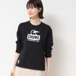 デッサン(レディース)(Dessin(Ladies))の◆CHUMS（チャムス）ブービーフェイスロングTシャツ ブラック(019)