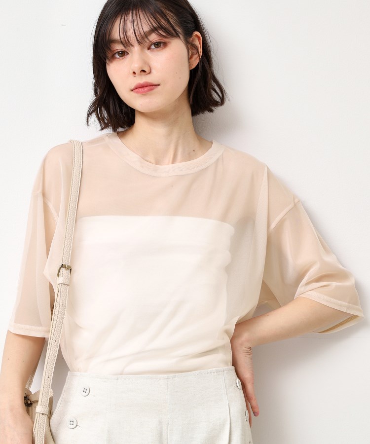 デッサン(レディース)(Dessin(Ladies))の◆STAR＆STRIPE(スターアンドストライプ)シアーTシャツ9