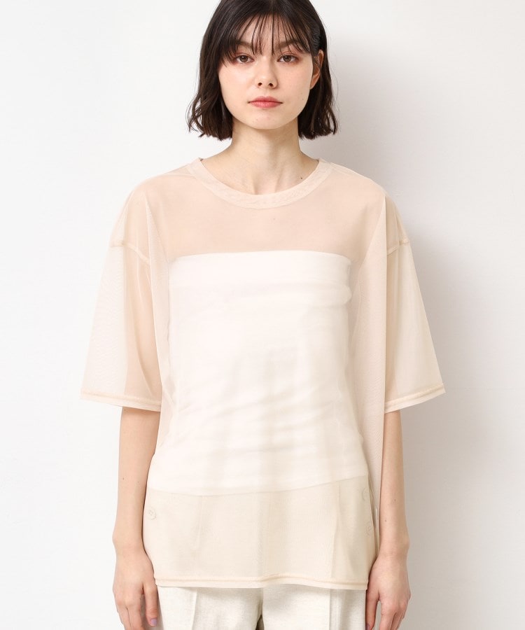 デッサン(レディース)(Dessin(Ladies))の◆STAR＆STRIPE(スターアンドストライプ)シアーTシャツ13