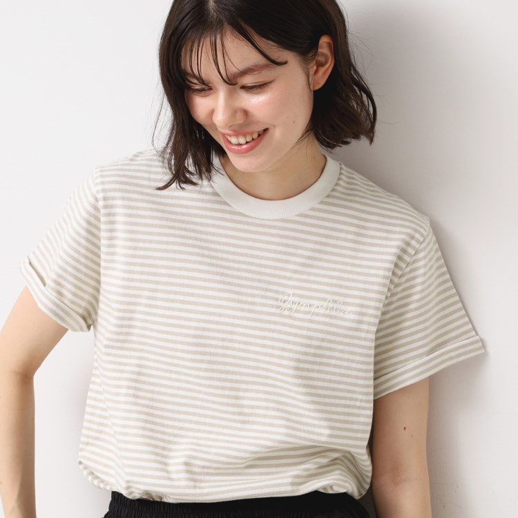 デッサン(レディース)(Dessin(Ladies))の◆Gymphlex(ジムフレックス) クルーネックTシャツ Ｔシャツ