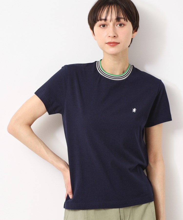 デッサン(レディース)(Dessin(Ladies))の◆Gymphlex(ジムフレックス) ラインリブTシャツ9