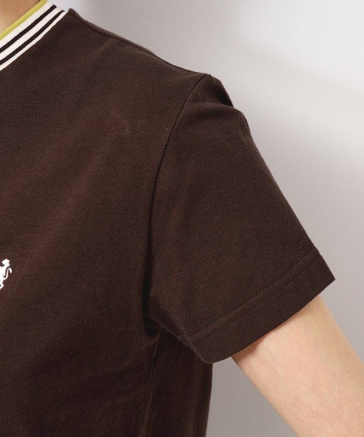 デッサン(レディース)(Dessin(Ladies))の◆Gymphlex(ジムフレックス) ラインリブTシャツ17
