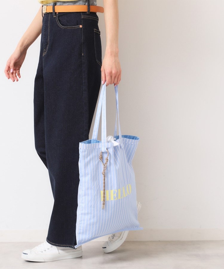 デッサン(レディース)(Dessin(Ladies))の◆ストライプトートバッグ7