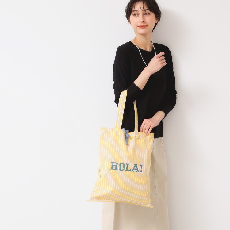 デッサン(レディース)(Dessin(Ladies))の◆ストライプトートバッグ トートバッグ