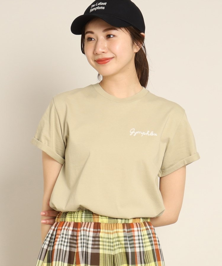 デッサン(レディース)(Dessin(Ladies))のGymphlex(ジムフレックス) ロゴ刺繍Tシャツ14