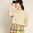 デッサン(レディース)(Dessin(Ladies))のGymphlex(ジムフレックス) ロゴ刺繍Tシャツ ベージュ(052)